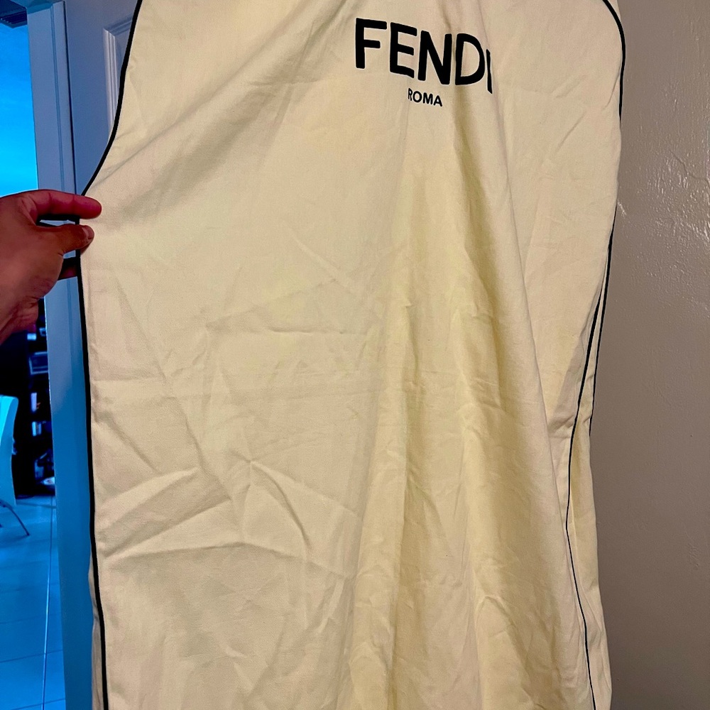 Authentic garment bag for blouse or suit
